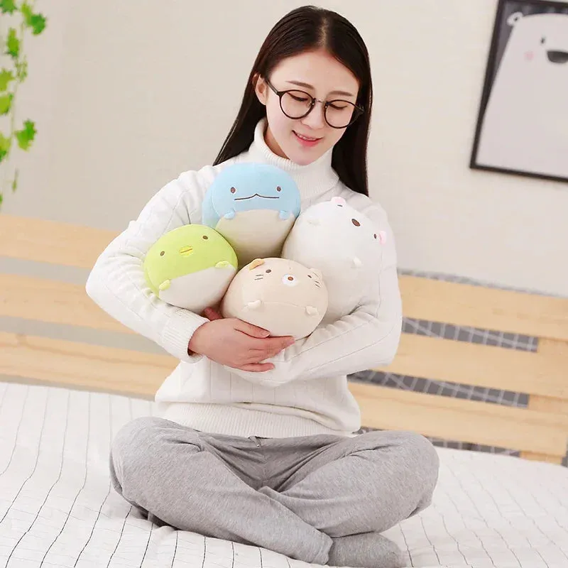 30cm  Kawaii Corner Bio Pillow Japanese Animation Sumikko Gurashi Plush Toy Stuffed Soft Cartoon Kids Girls Valentine Gifts