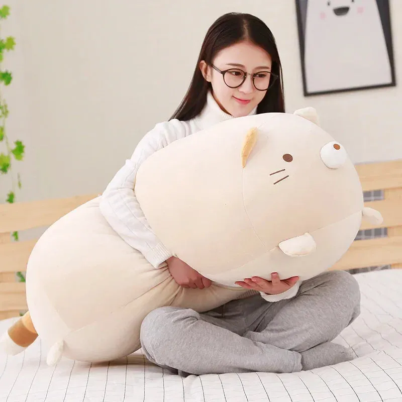 30cm  Kawaii Corner Bio Pillow Japanese Animation Sumikko Gurashi Plush Toy Stuffed Soft Cartoon Kids Girls Valentine Gifts