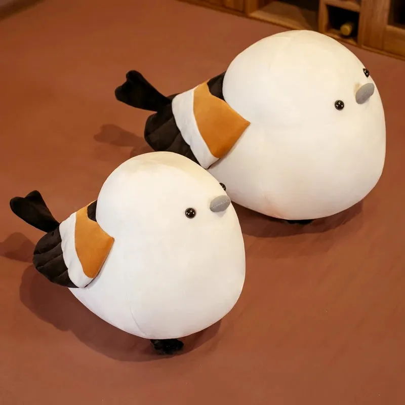 35/50cm Lifelike White Bird Plush Toy Cute Stuffed Animal Toy for Children Kids Doll Soft Cartoon Pillow Lovely Birthday Gift