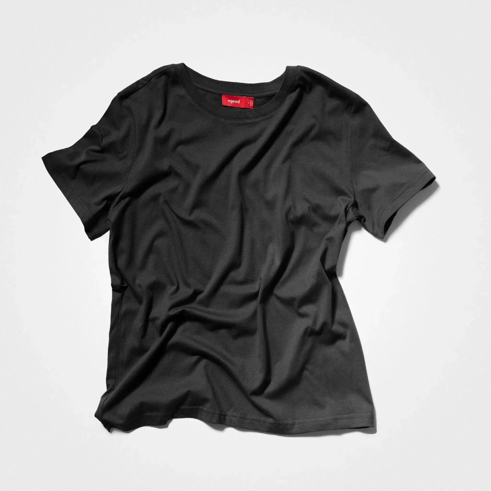 5 Pack | Women’s T-Shirts, Recycled Cotton, Black