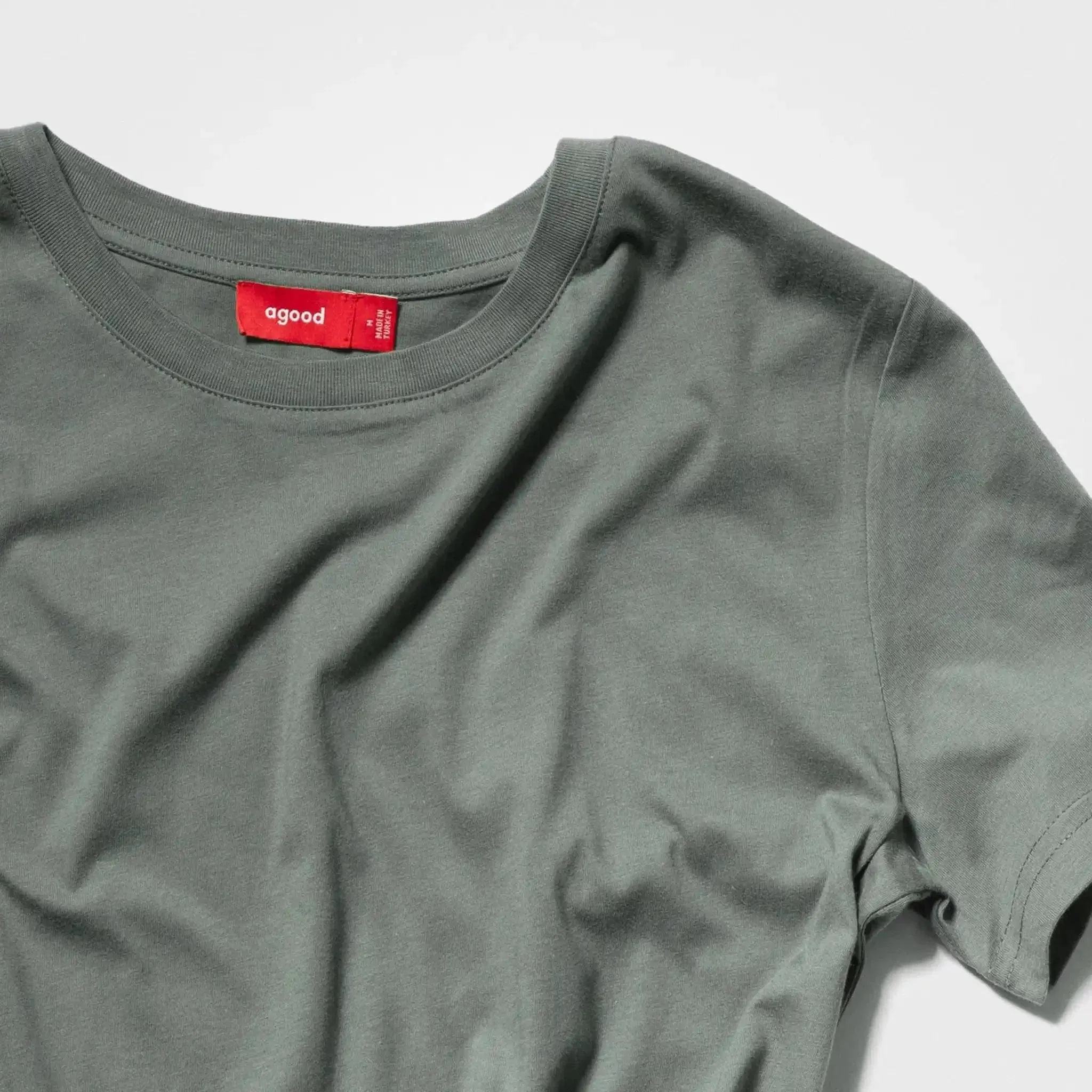 5 Pack | Women’s T-Shirts, Recycled Cotton, Sage