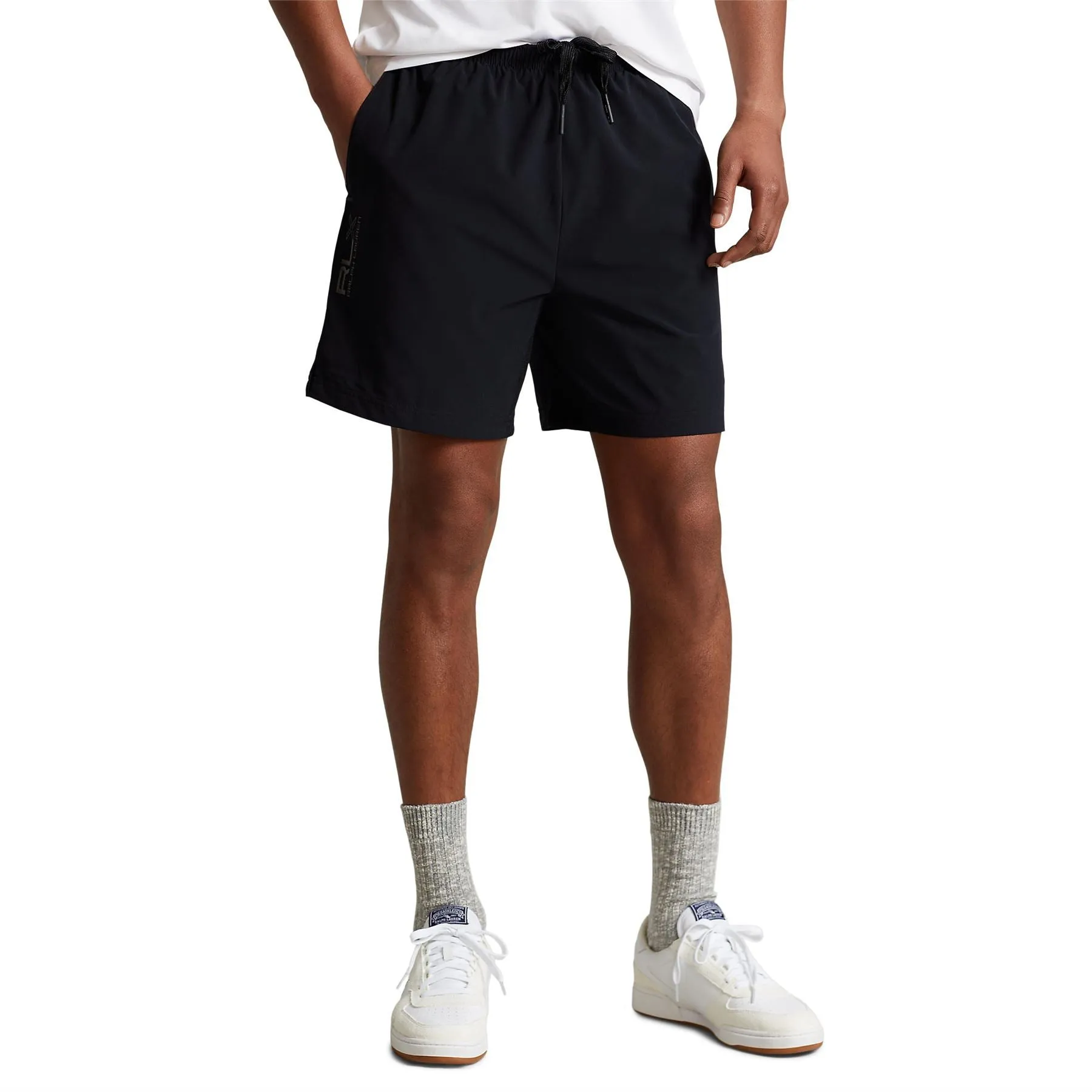 7-Inch Compression-Lined Short Polo Black - SS24