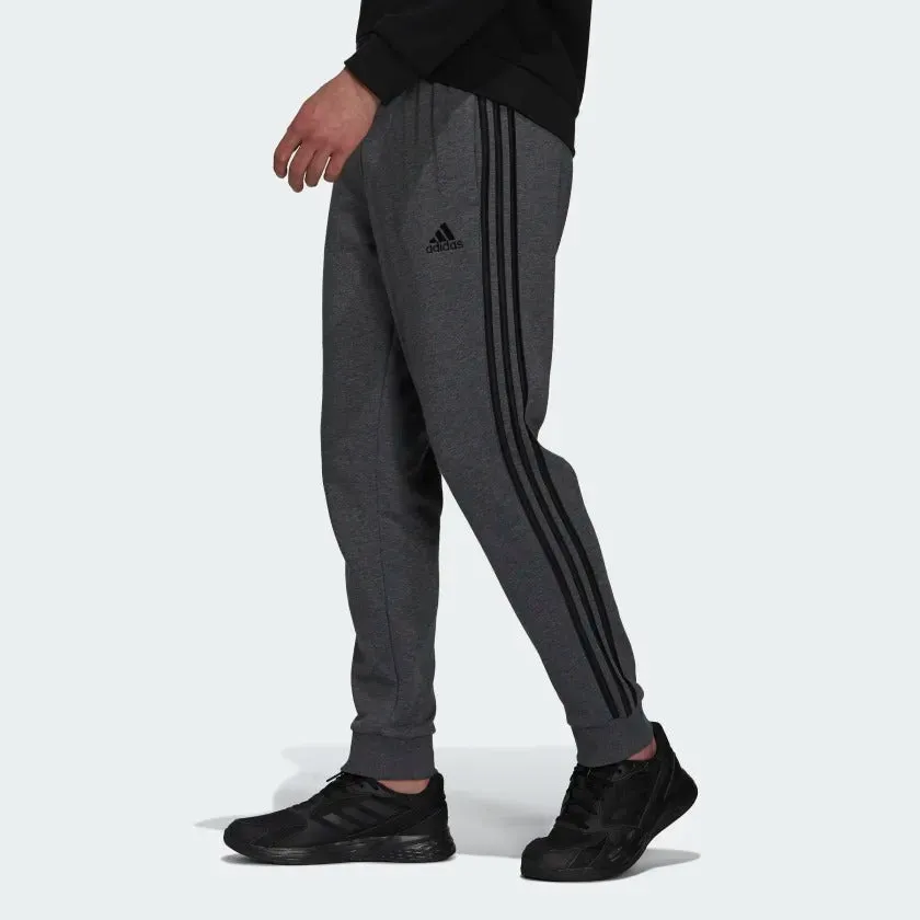 adidas Essentials French Terry Tapered Cuff 3-Stripes Men's Pants