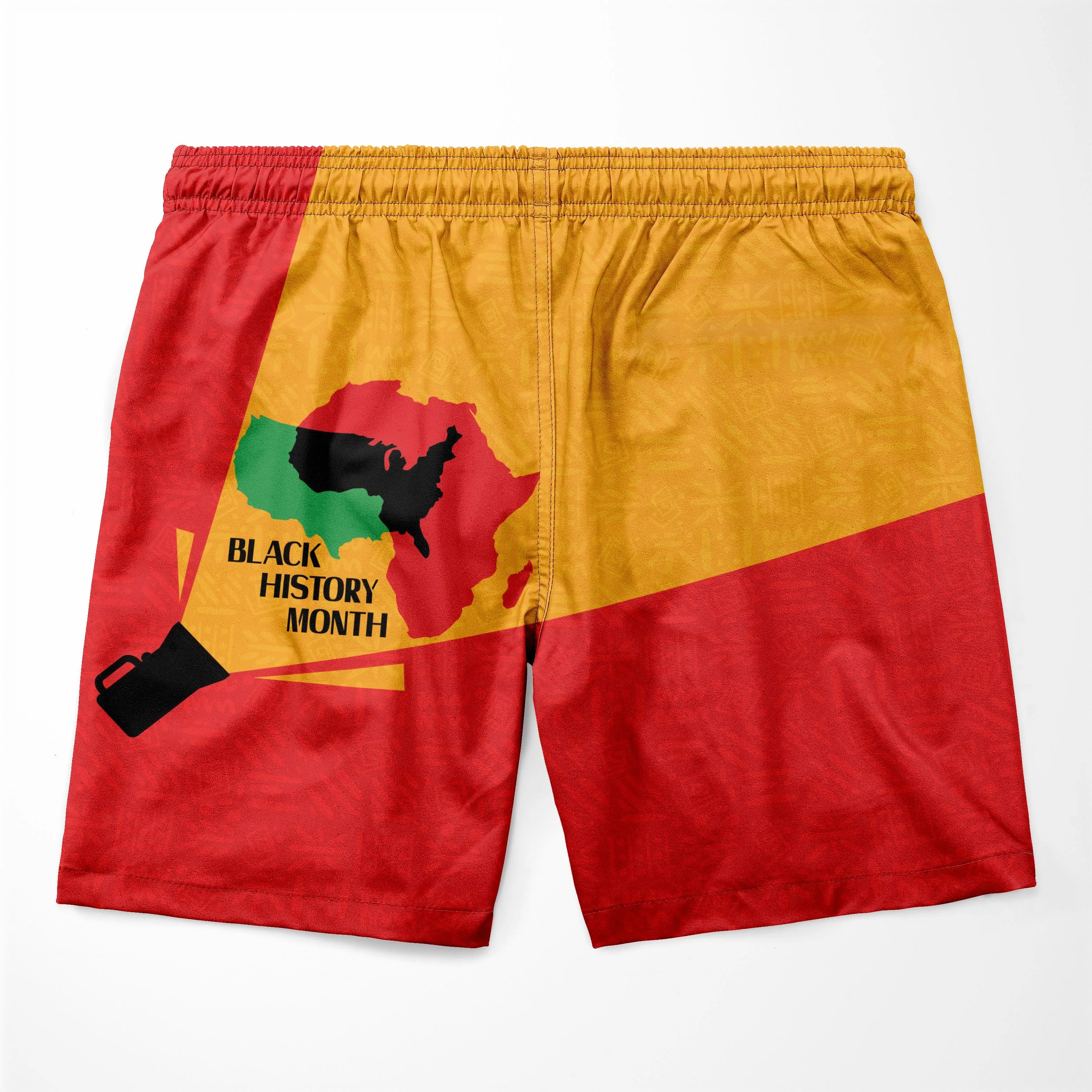 African American Black History Month T-shirt and Shorts Set