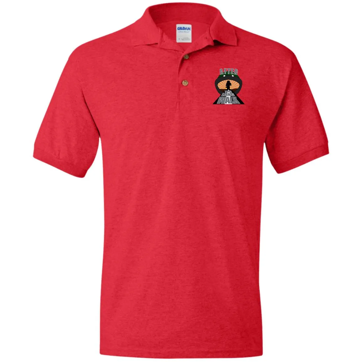 After the Long Walk color Polo Shirt