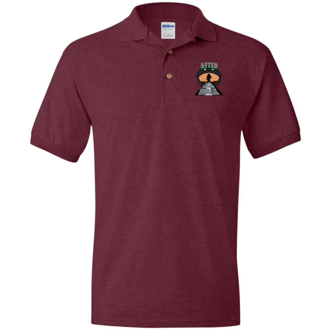 After the Long Walk color Polo Shirt