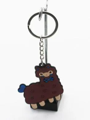 Alpaca Tag Keychain