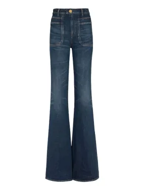 Balmain flared denim jeans