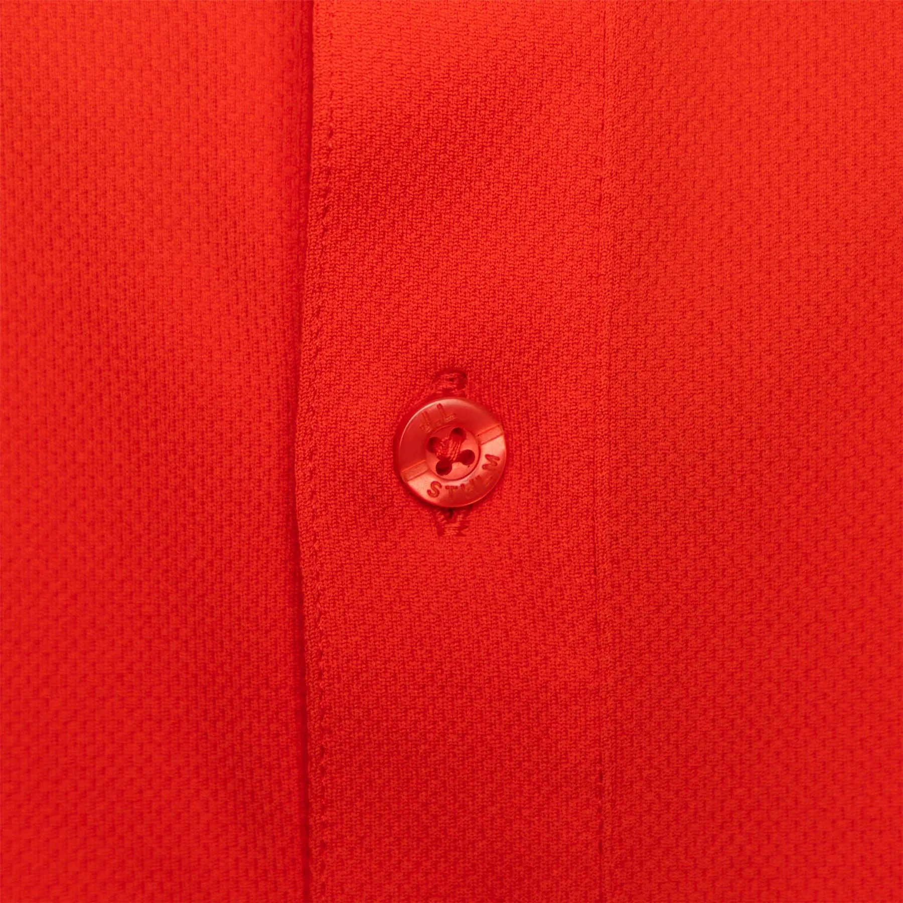 Bode Regular Fit Polo Fiery Red - SS23