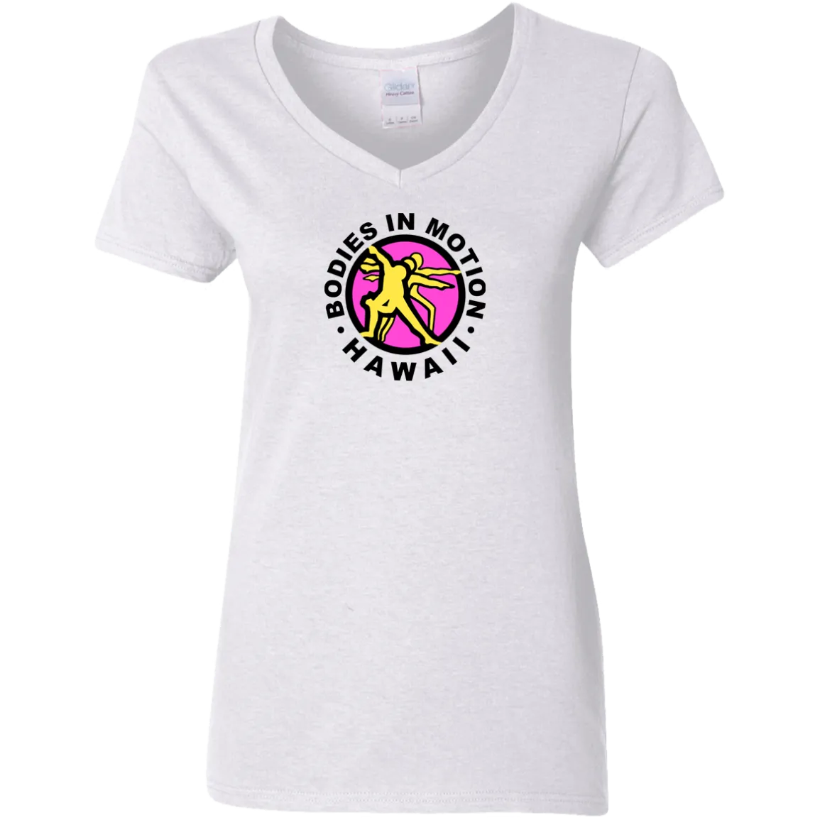 Bodies in Motion Ladies V-Neck T-Shirt