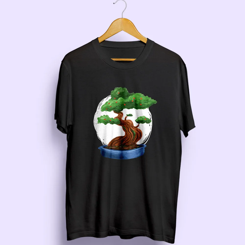 Bonsai Tree Half Sleeve T-Shirt