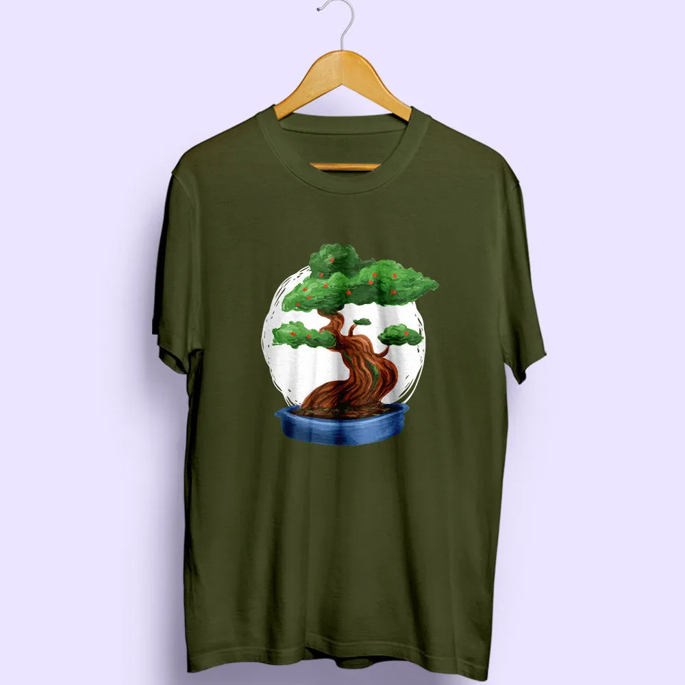 Bonsai Tree Half Sleeve T-Shirt