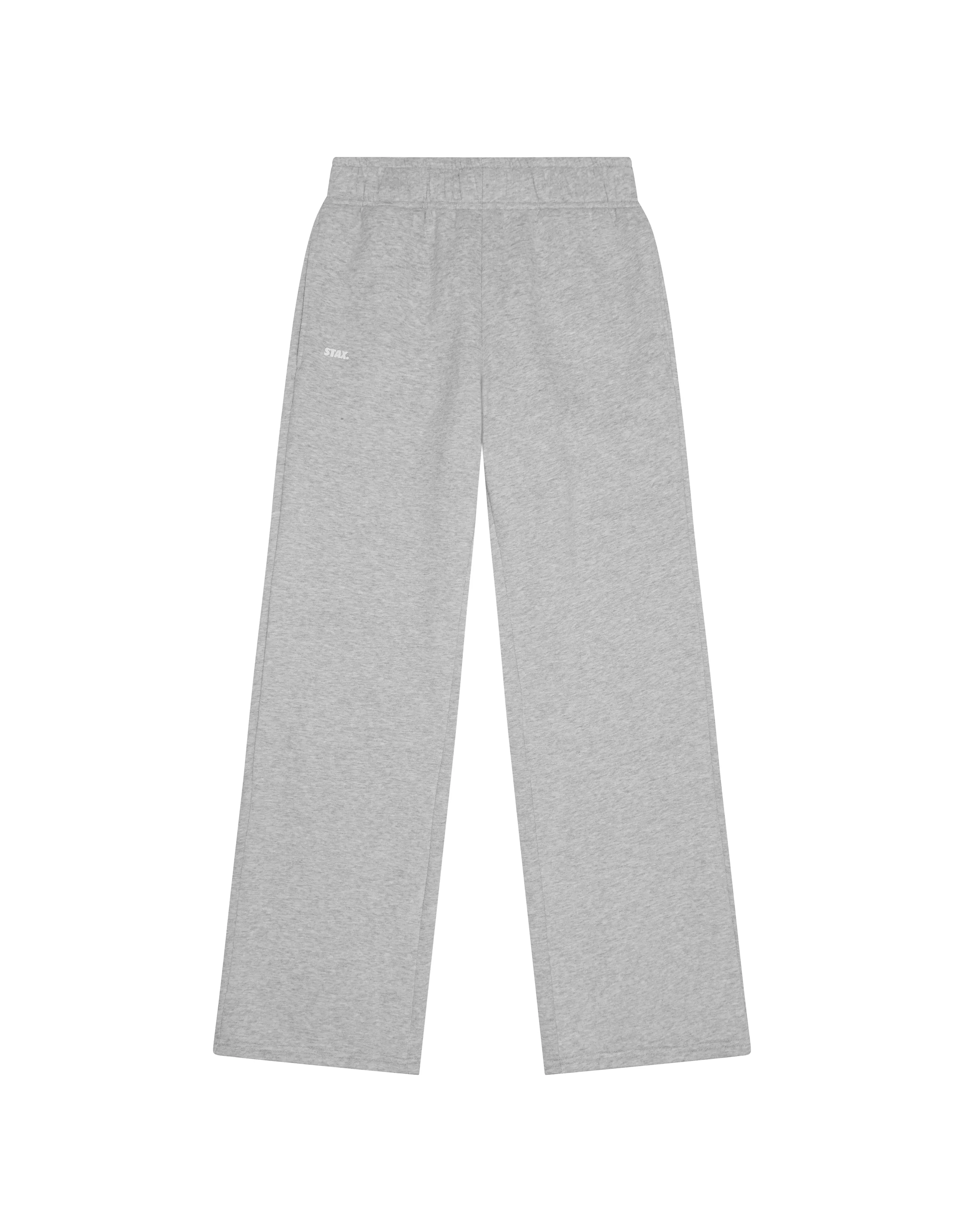 Classic Straight Leg Jogger - Dark Grey Marle