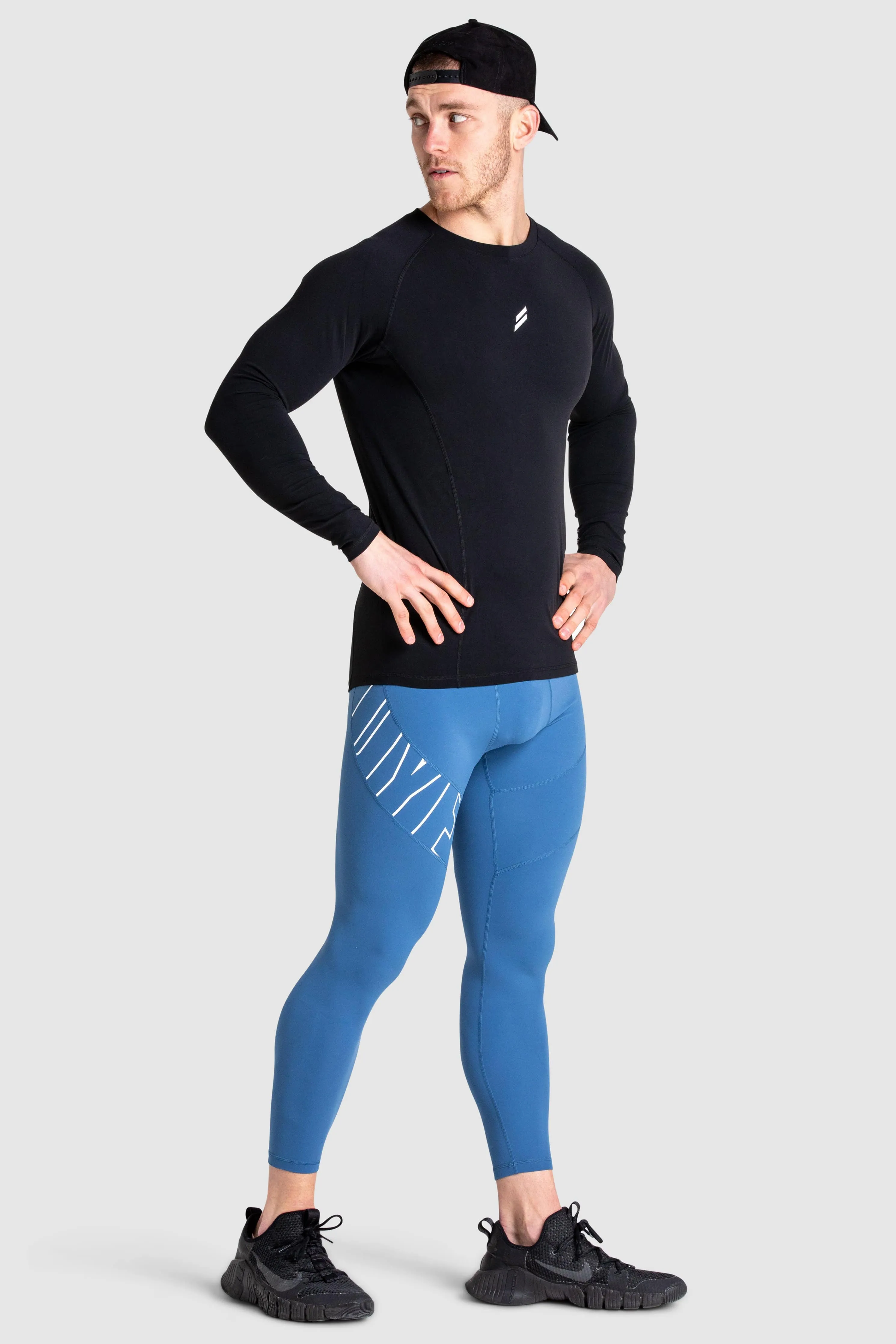 CompFit  Icon Tights - Royal Blue