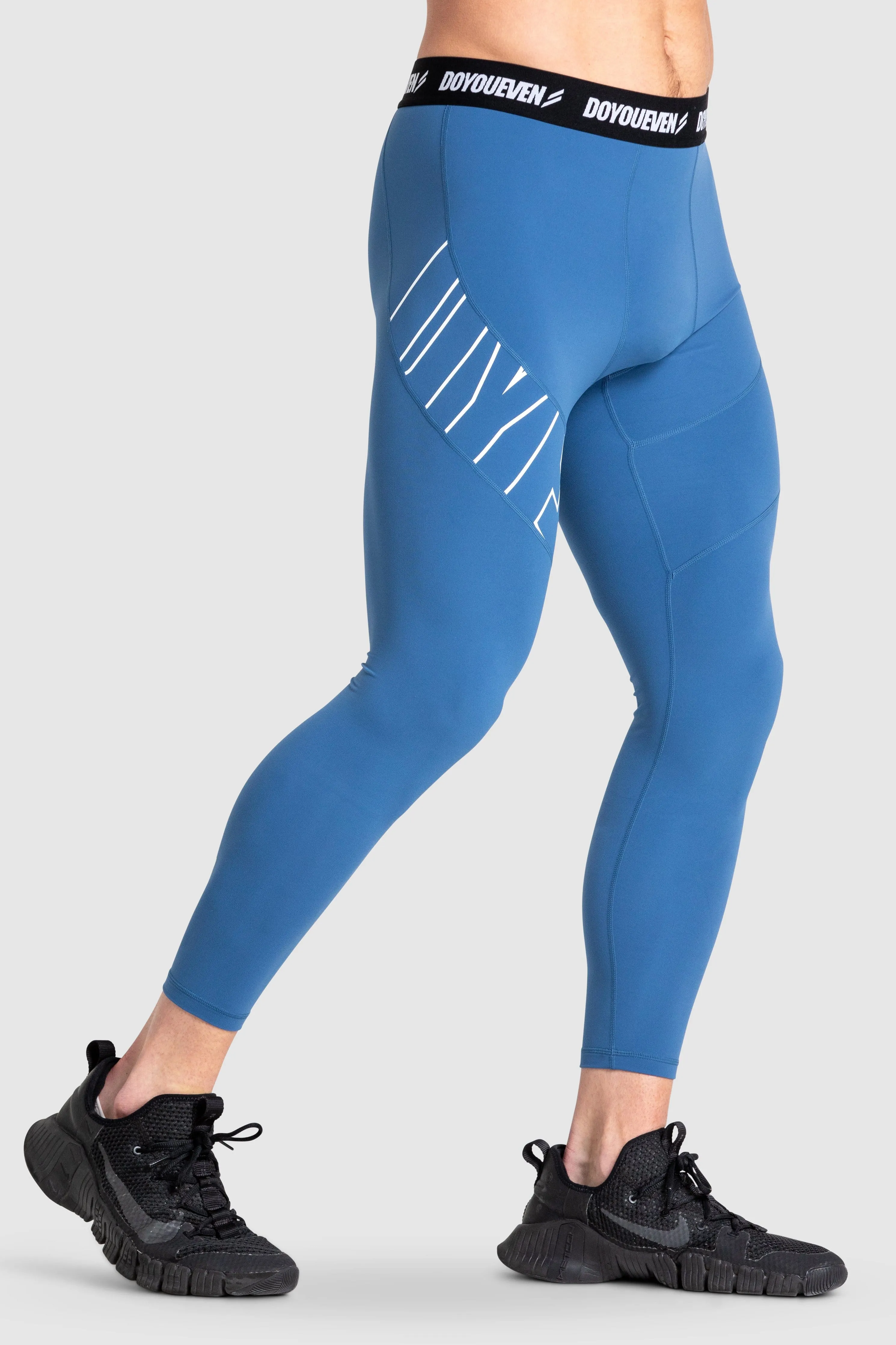 CompFit  Icon Tights - Royal Blue