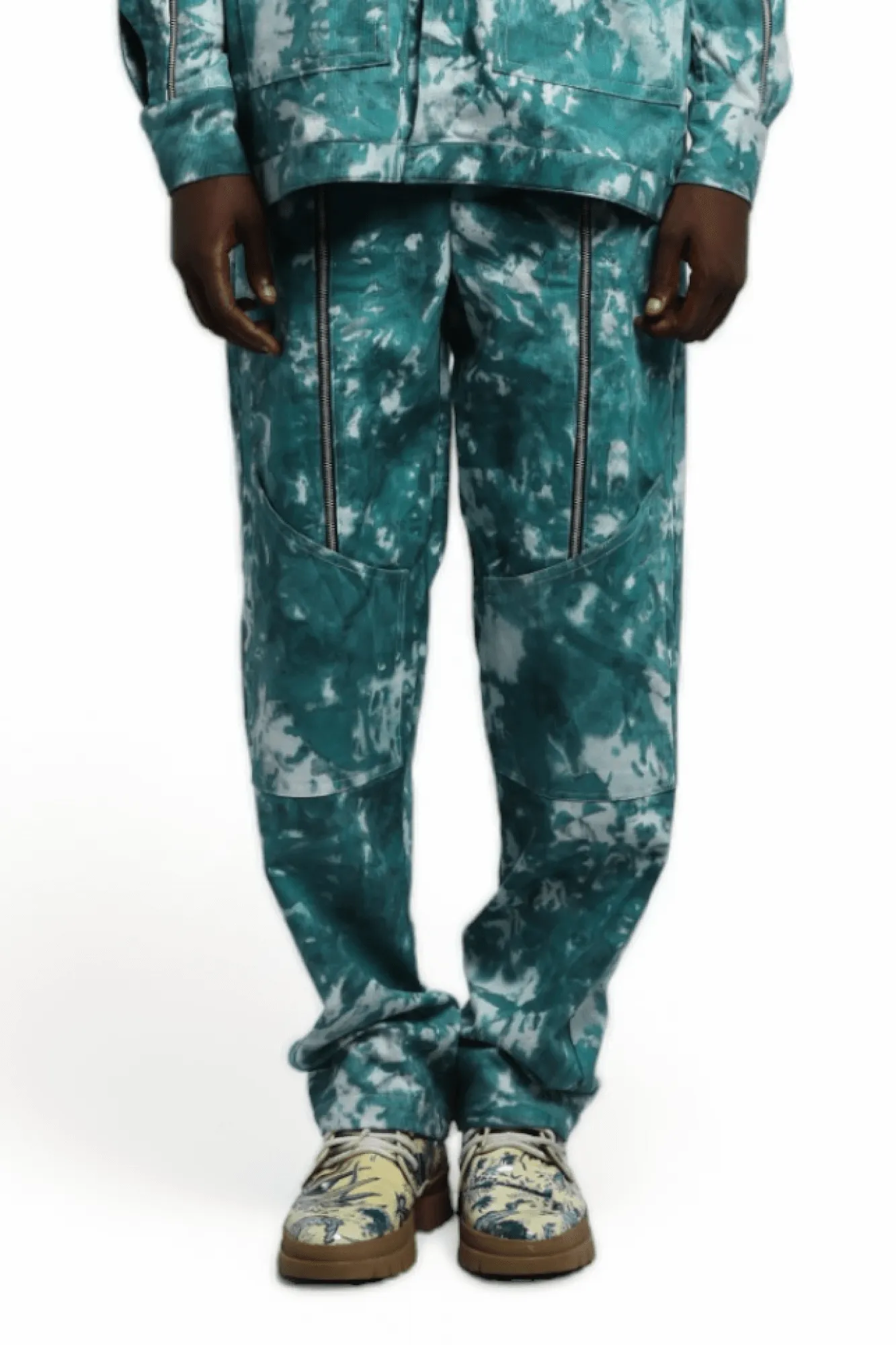 Cute-Saint Kolo Pant with patchwork design