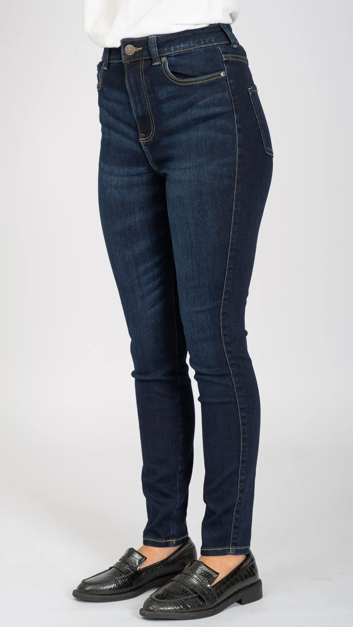 De Originale Performance Skinny Jeans - Dark Blue Denim