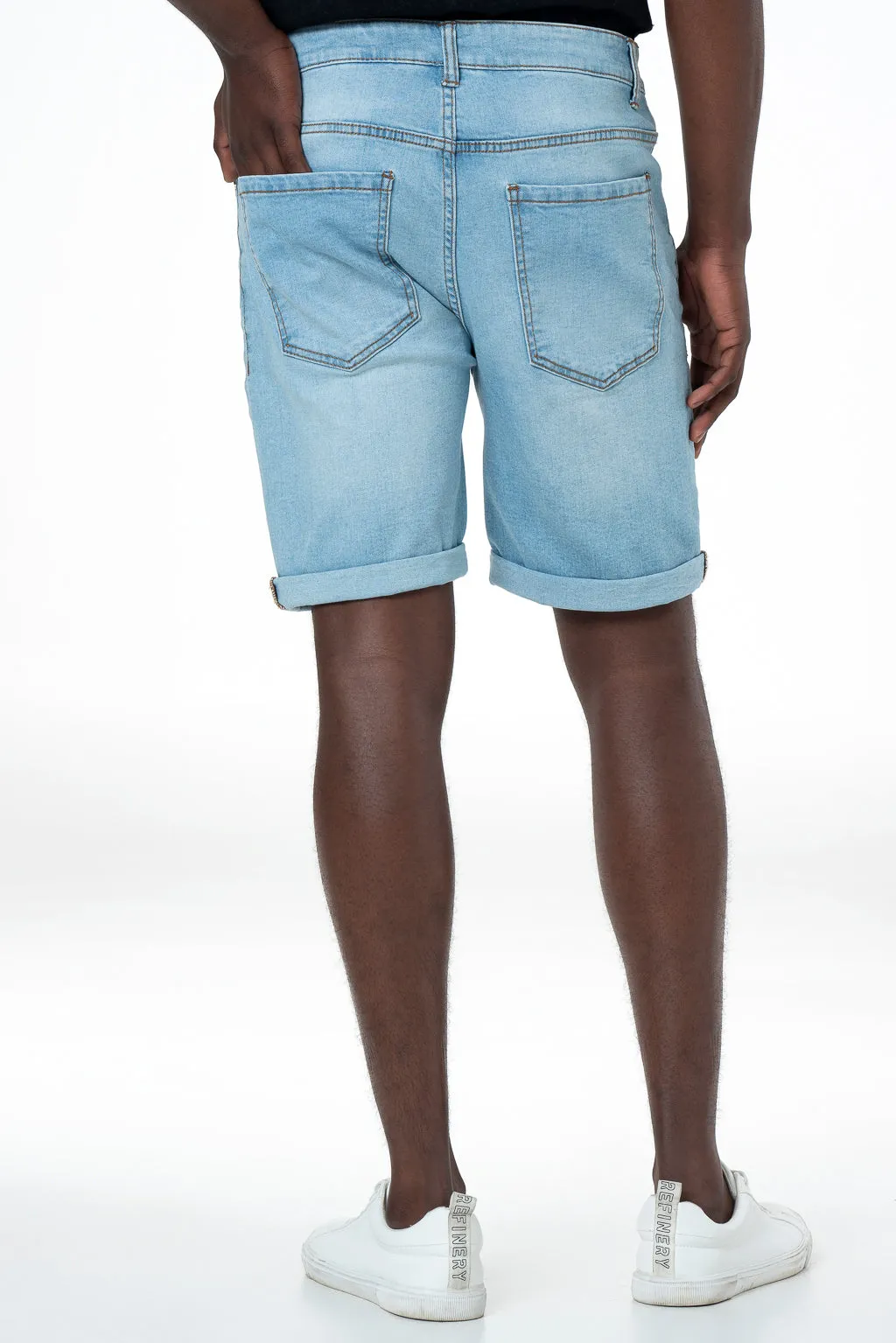 Denim Shorts _ 142558 _ Light Wash