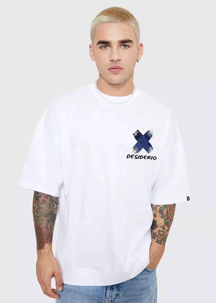 Desire Men Oversized Printed T-Shirt