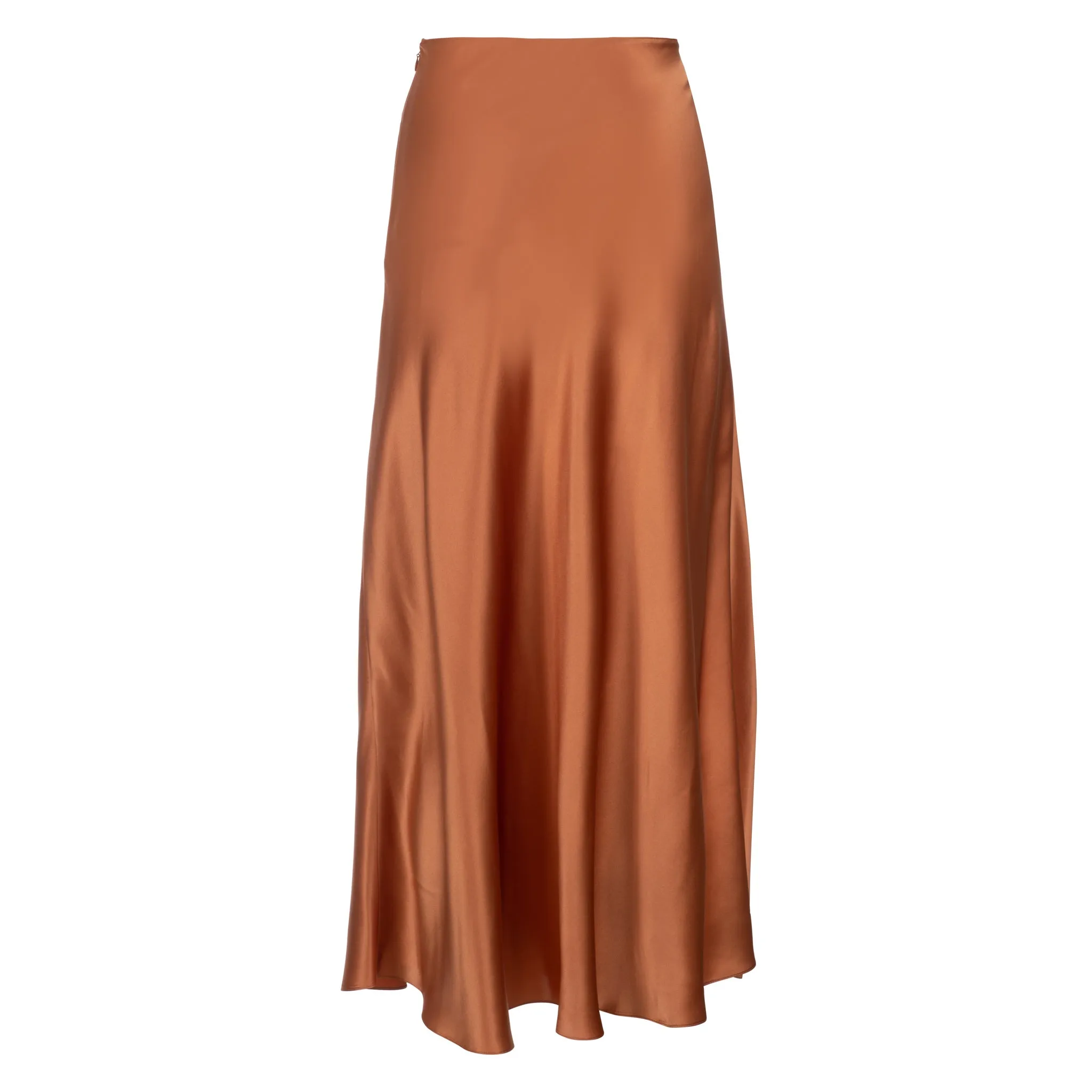 Earth Midi Skirt with High Slit