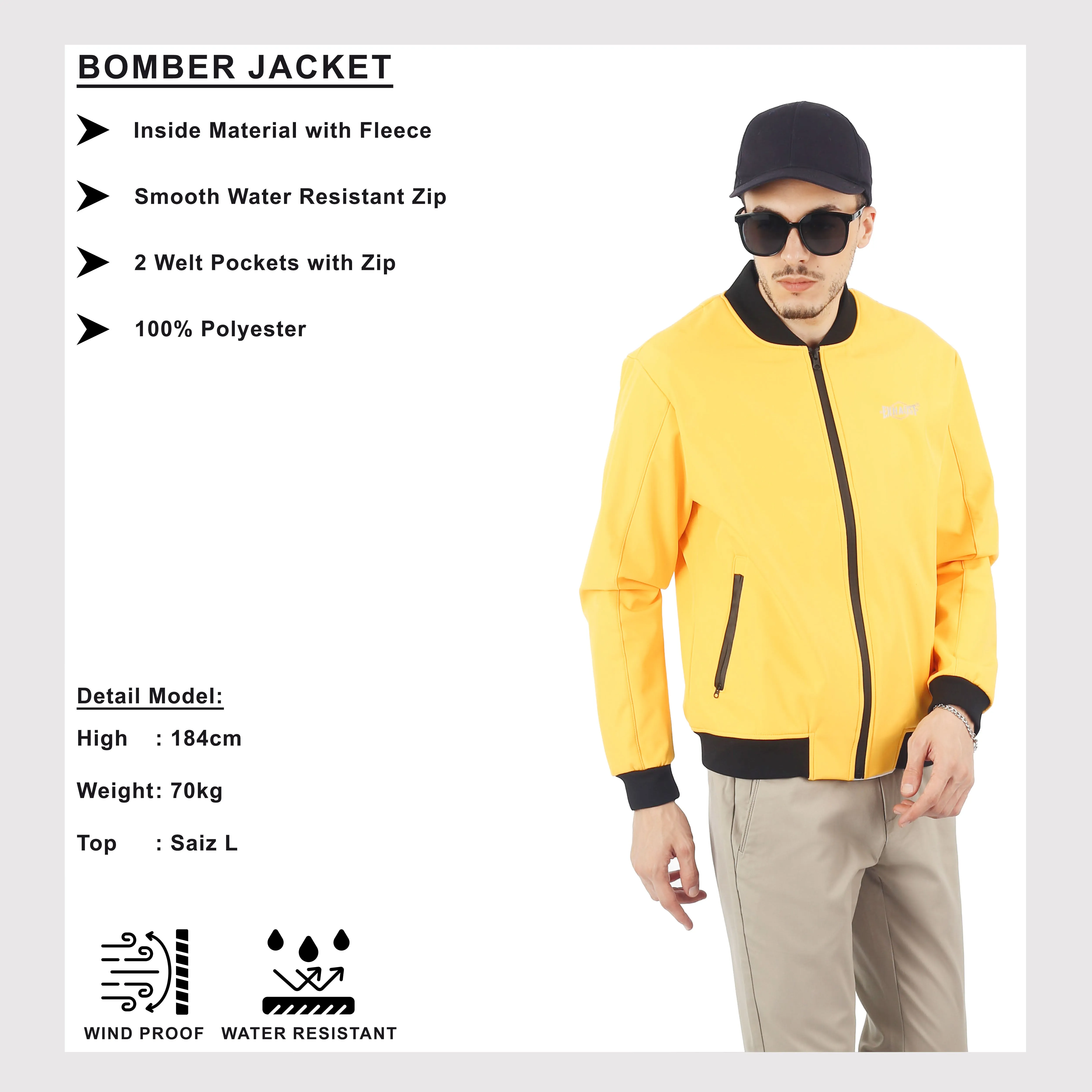 Exhaust Sport Bomber Jacket 1730