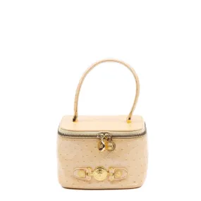 Faux Yellow Vanity Bag