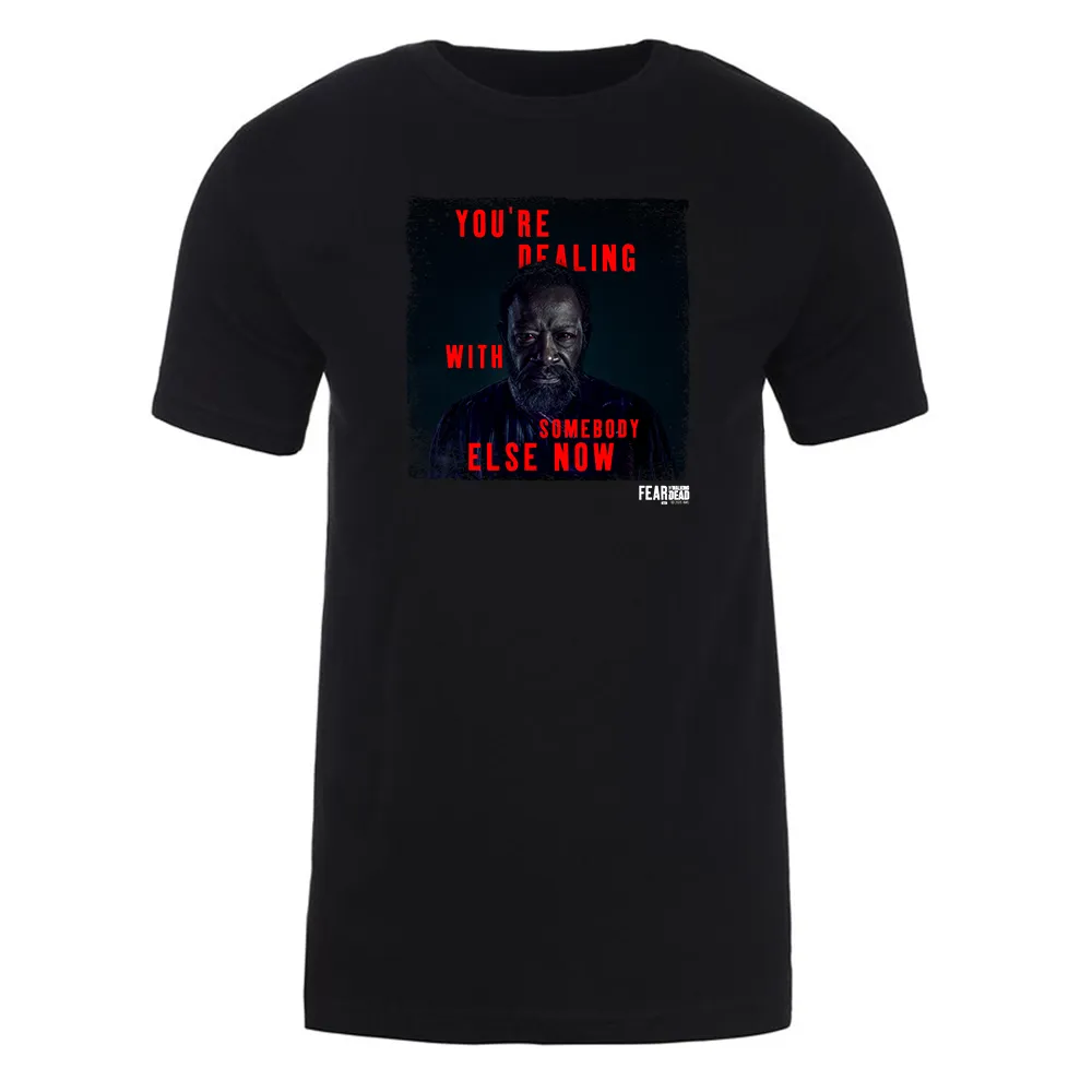 Fear The Walking Dead Season 6 Morgan Quote Adult Short Sleeve T-Shirt