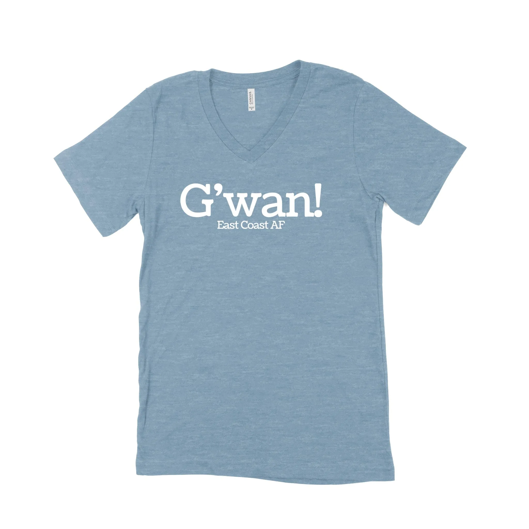 G'wan! Unisex V-Neck T-Shirt