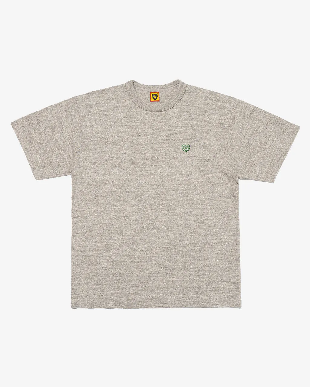 Heart Badge T-Shirt Gray