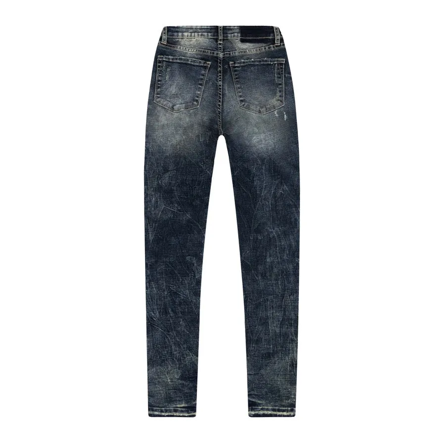 Heavy Ripoff Basic Denim Pants - New Heaven Blue