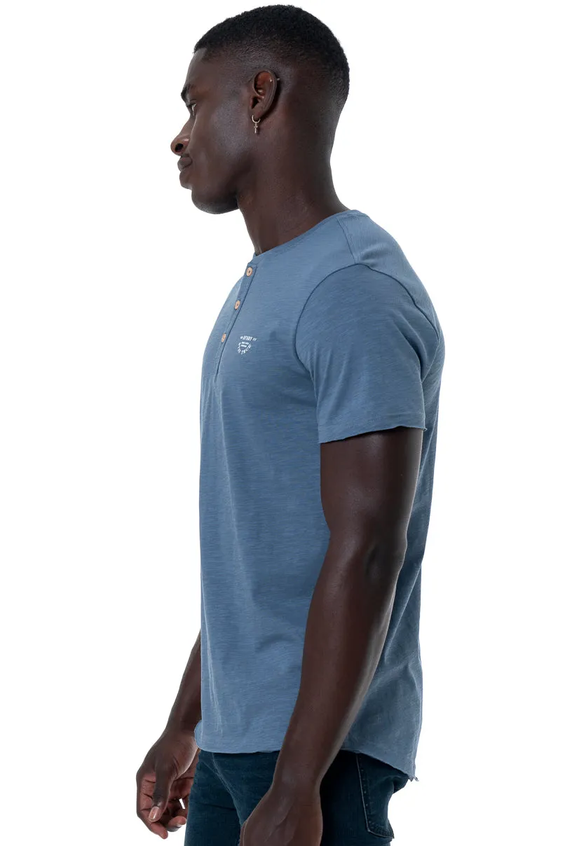 Henley T-Shirt _ 146764 _ Ink