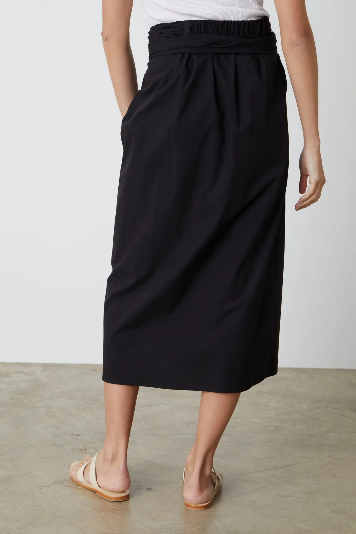 LEENA TIE FRONT SKIRT