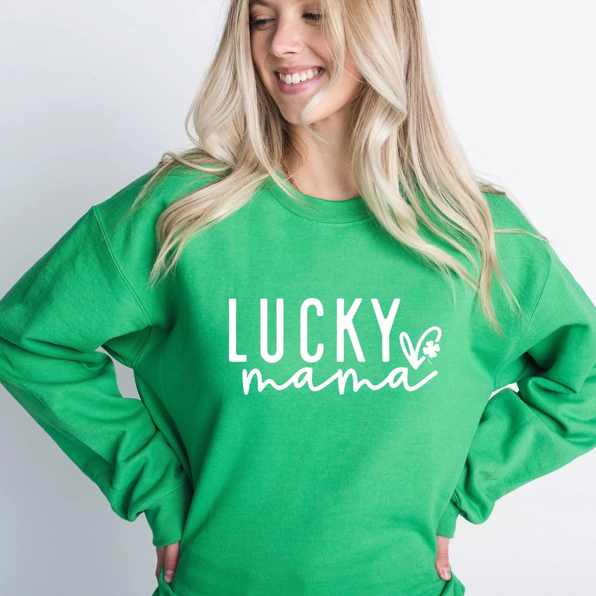 Lucky Mama St Patricks Day Sweatshirt