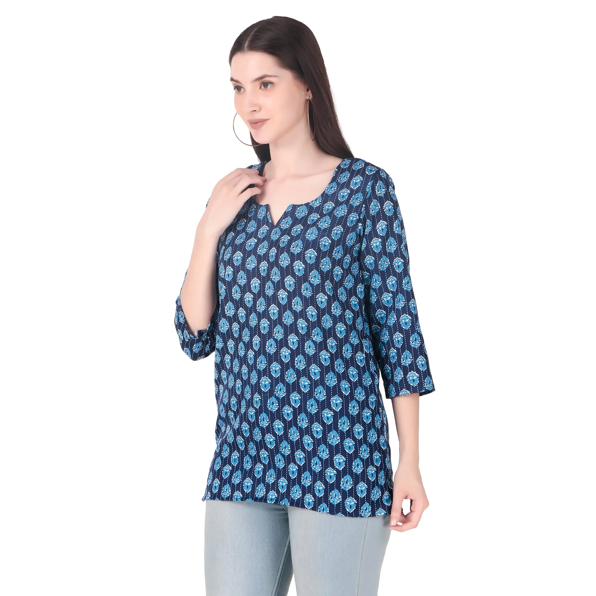 Magnetism Short Kurti for Women