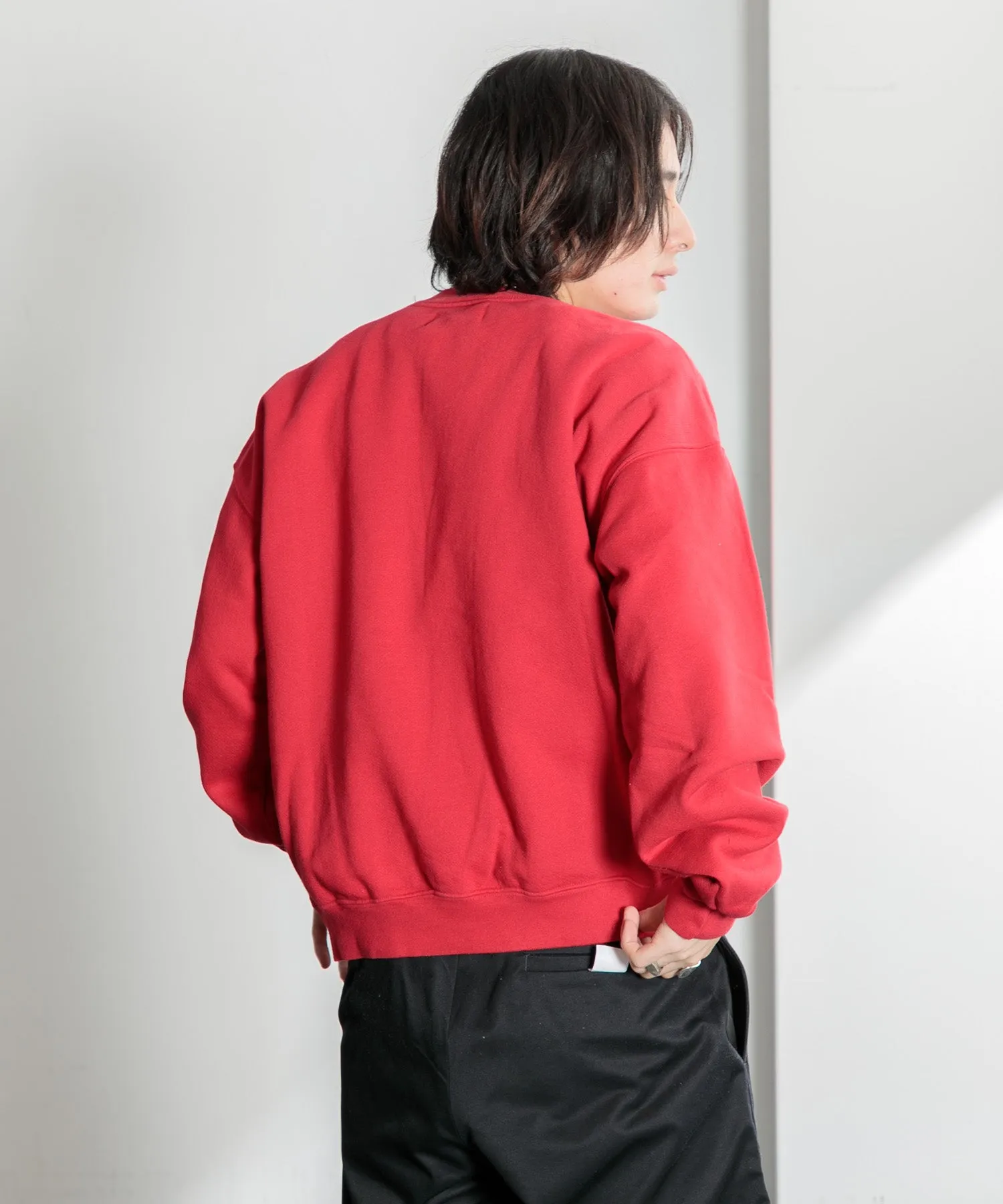 【MEN】OVERSIZED PULLOVER SWEAT TSHIRT