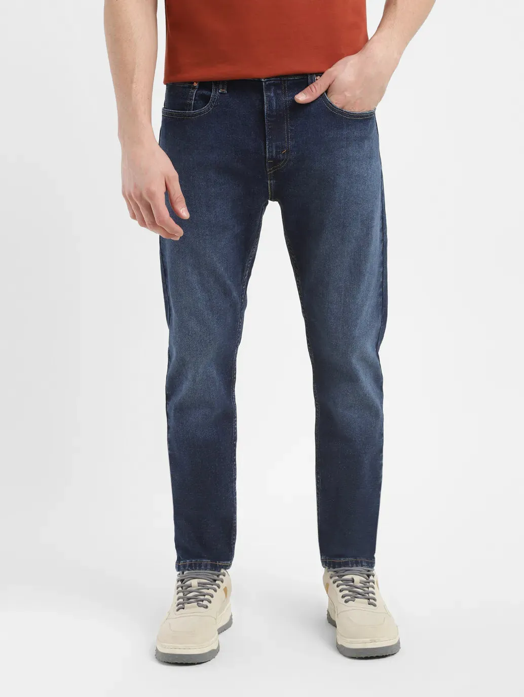 Men's 512 Blue Slim Tapered Fit Jeans