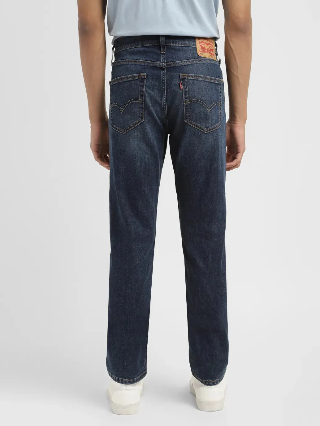 Men's 512 Mid Indigo Slim Tapered Fit Jeans