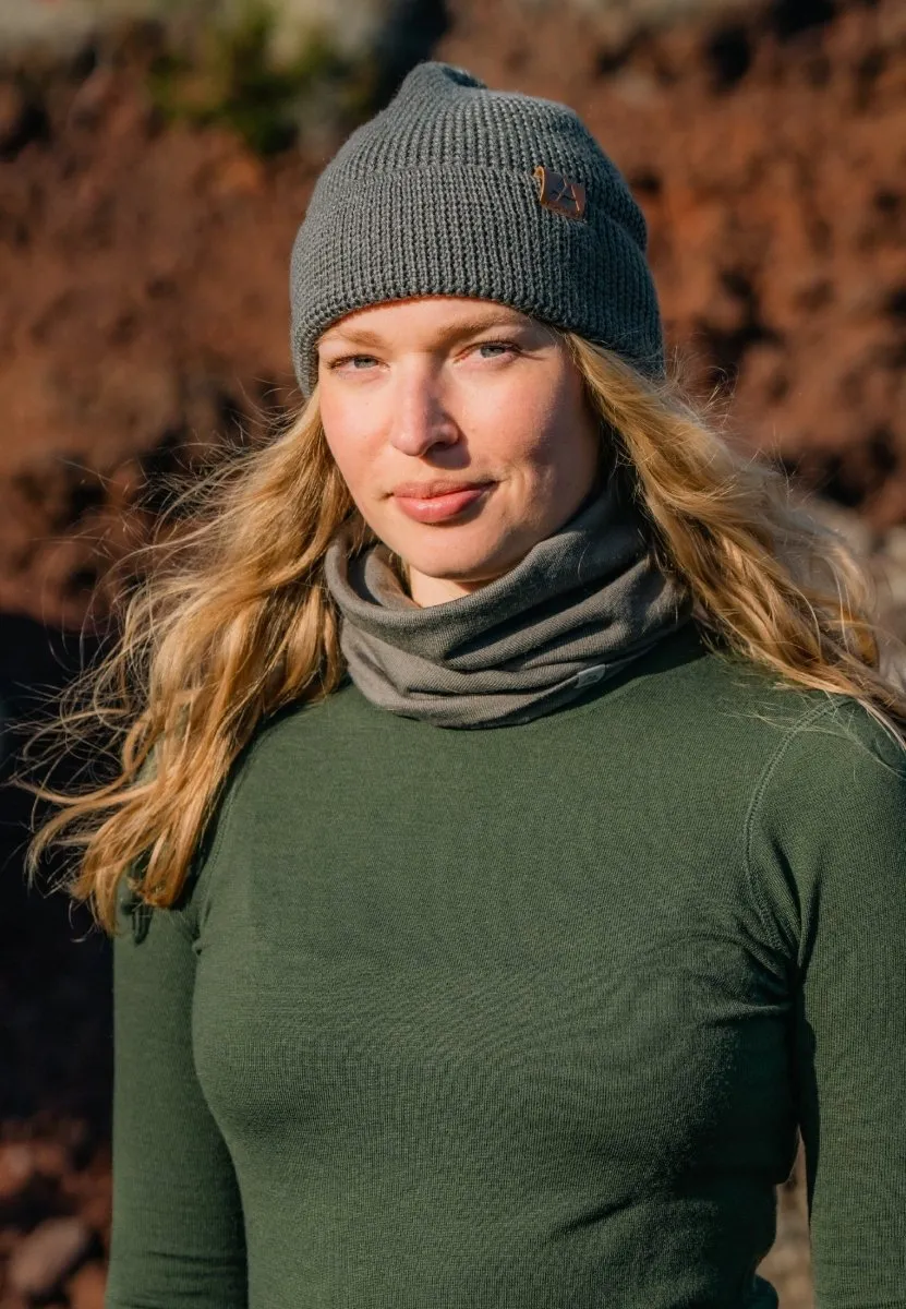 MERINO WOOL NECK GAITER FOR MEN & WOMEN