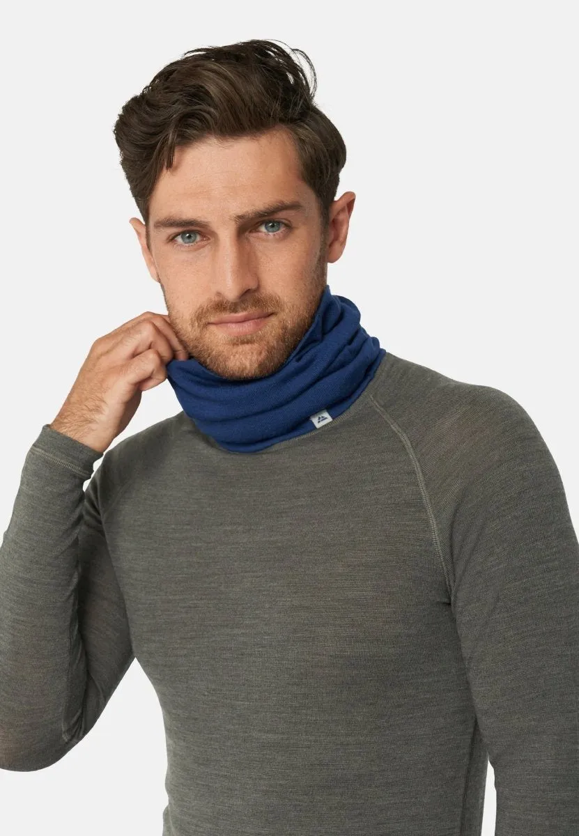 MERINO WOOL NECK GAITER FOR MEN & WOMEN