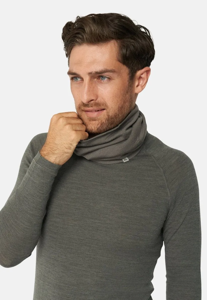 MERINO WOOL NECK GAITER FOR MEN & WOMEN