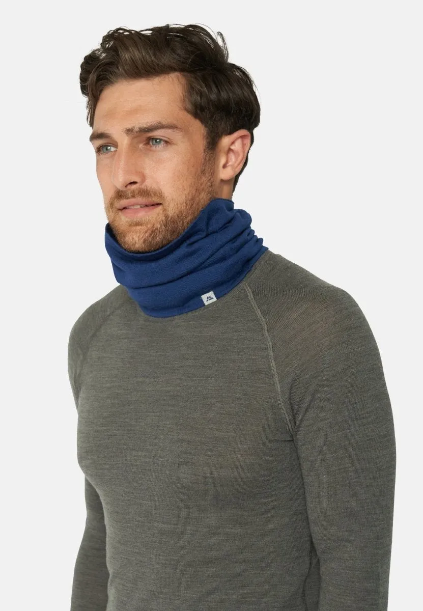 MERINO WOOL NECK GAITER FOR MEN & WOMEN