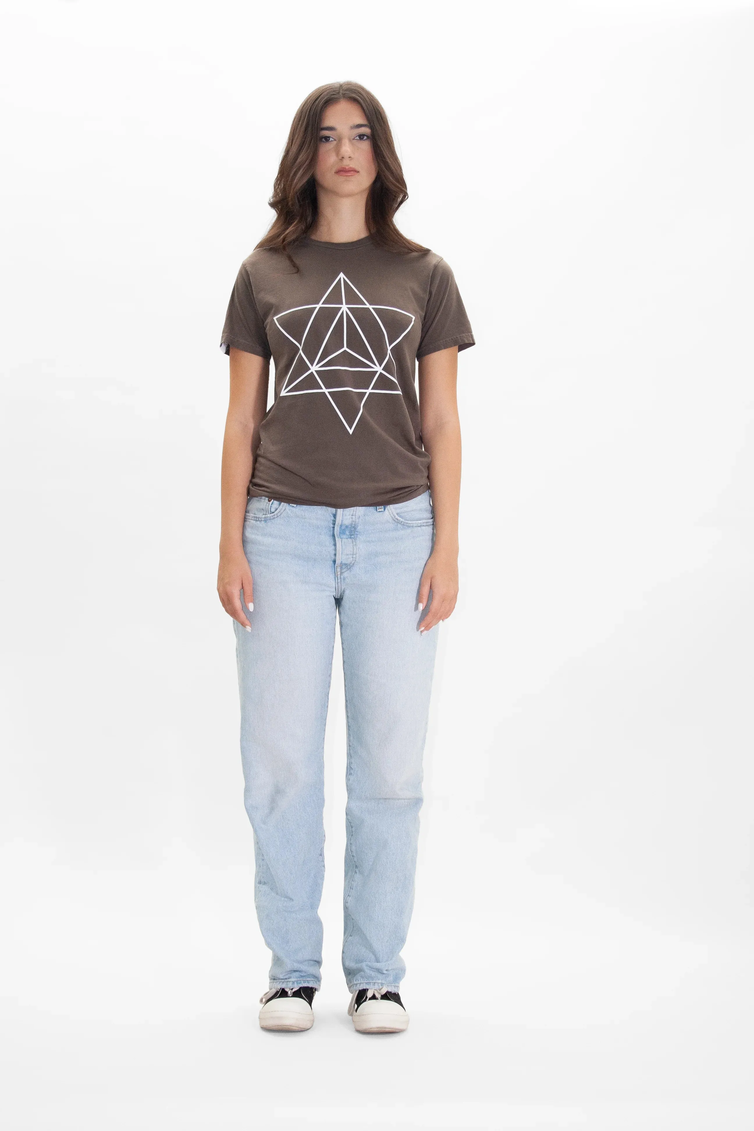 Merkaba Tee in Earth