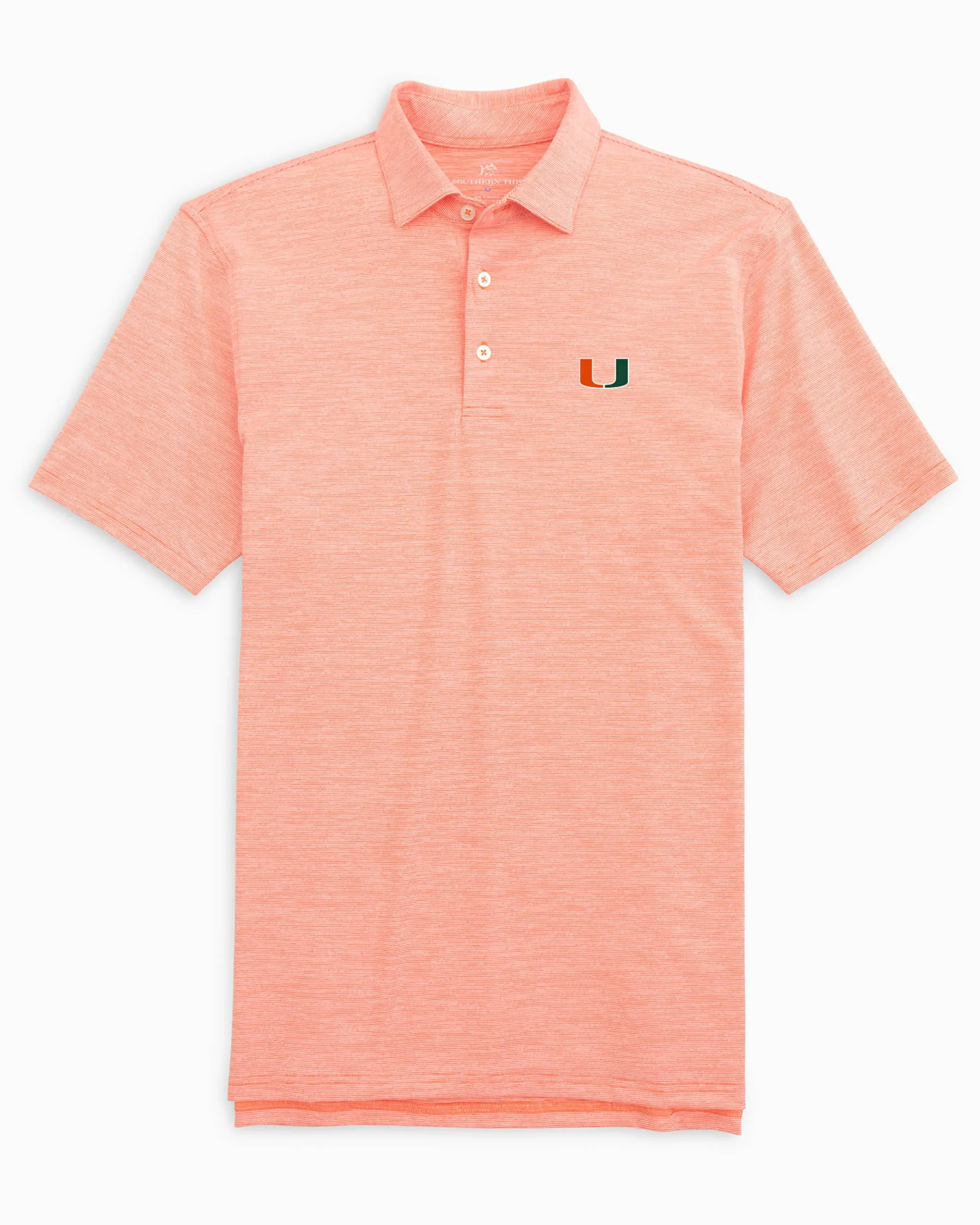 Miami Hurricanes Driver Spacedye Polo Shirt