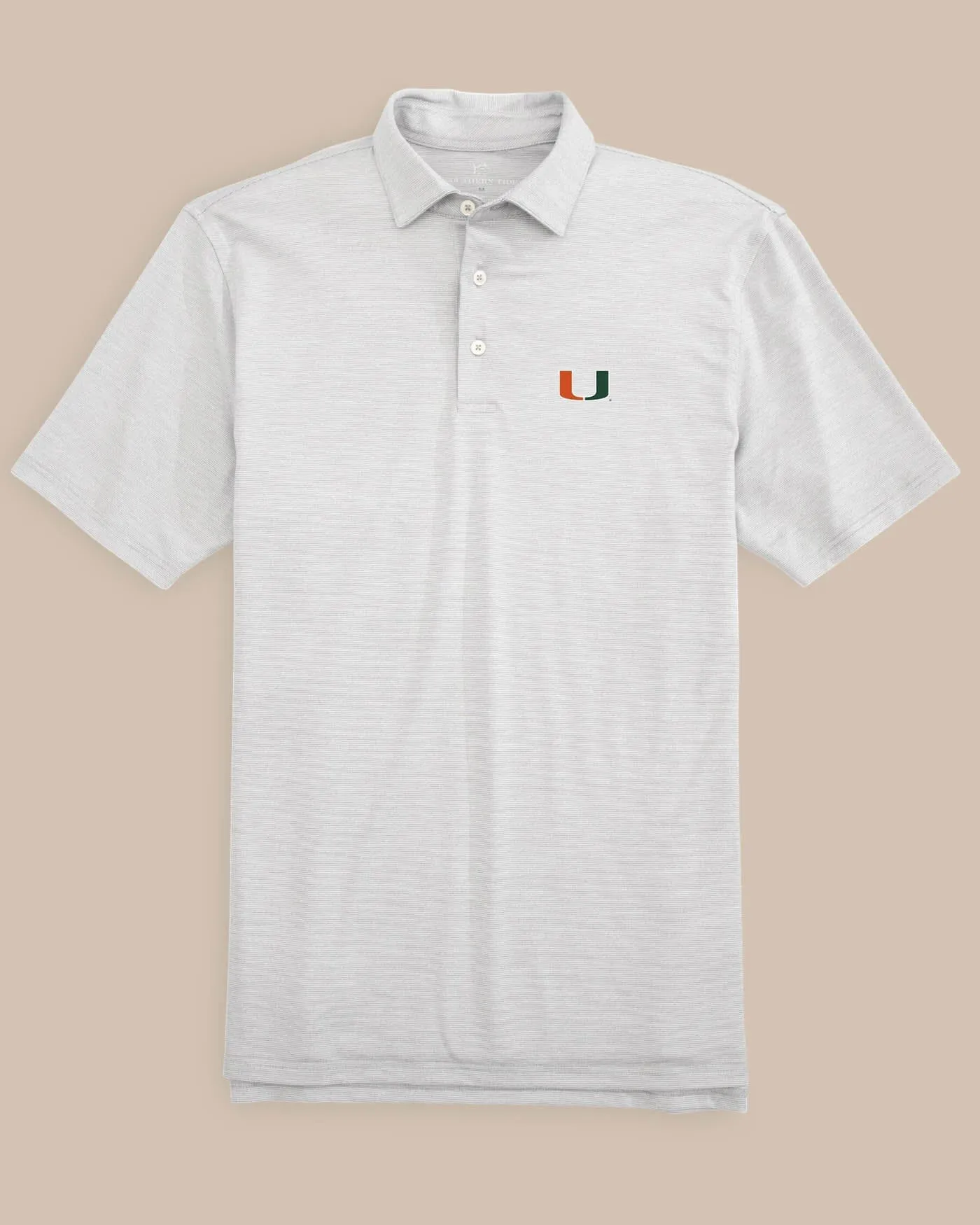 Miami Hurricanes Driver Spacedye Polo Shirt