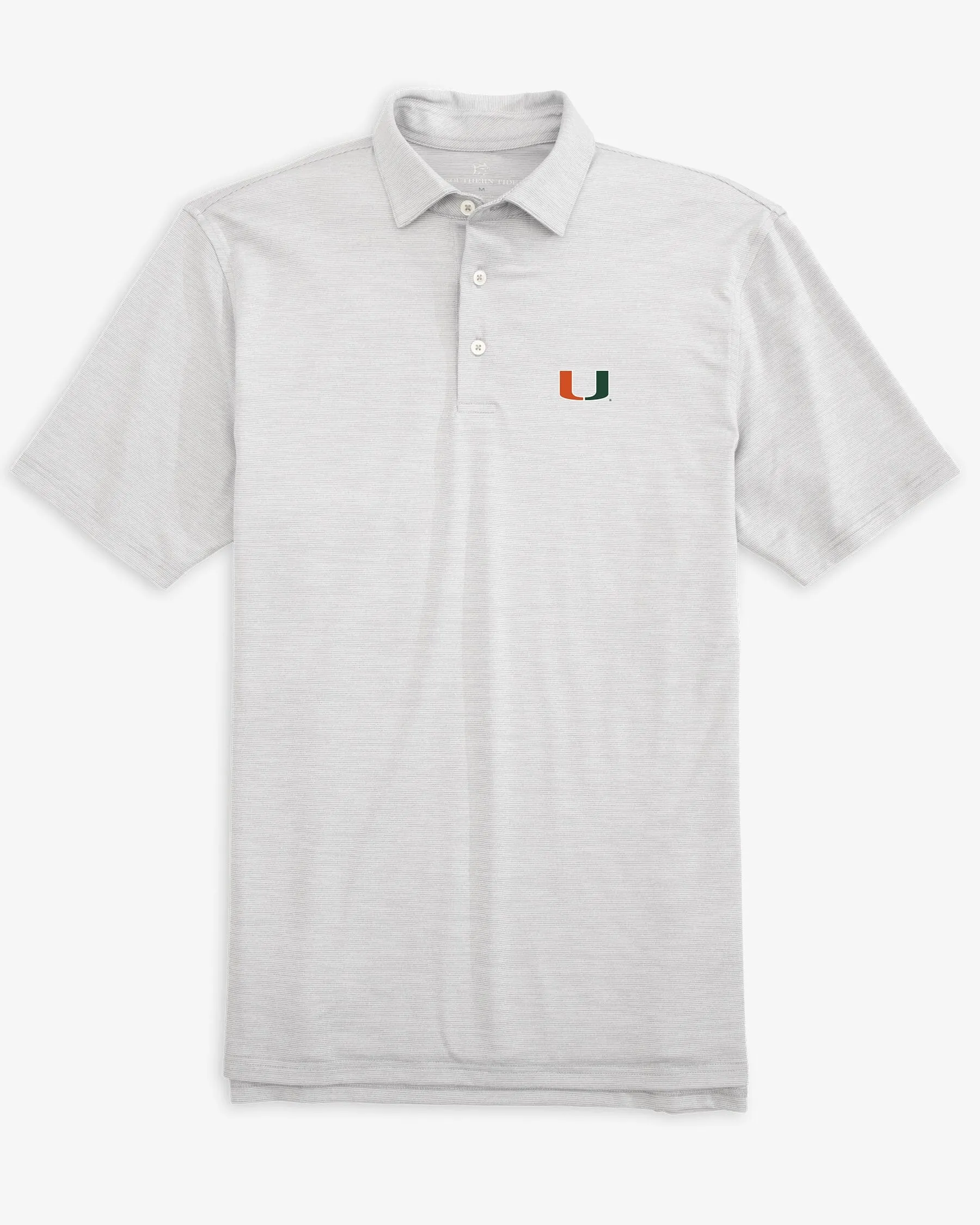 Miami Hurricanes Driver Spacedye Polo Shirt