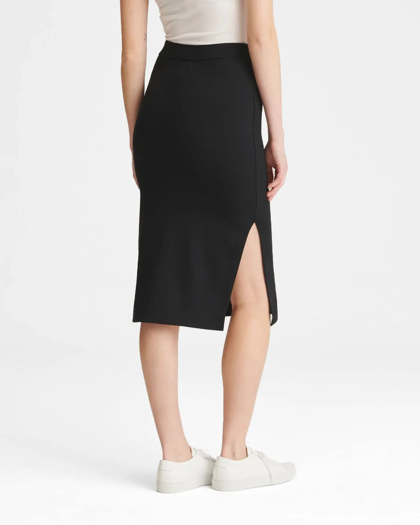 Modal Cashmere Pencil Skirt