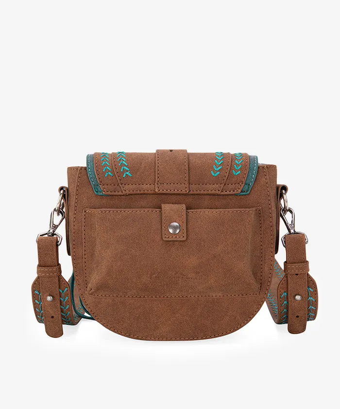 Montana West Fringe Buckle Crossbody Bag