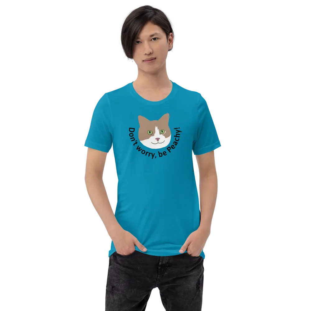 Mr. Peaches the Cat "Be Peachy" Tee (Adult S-4XL)