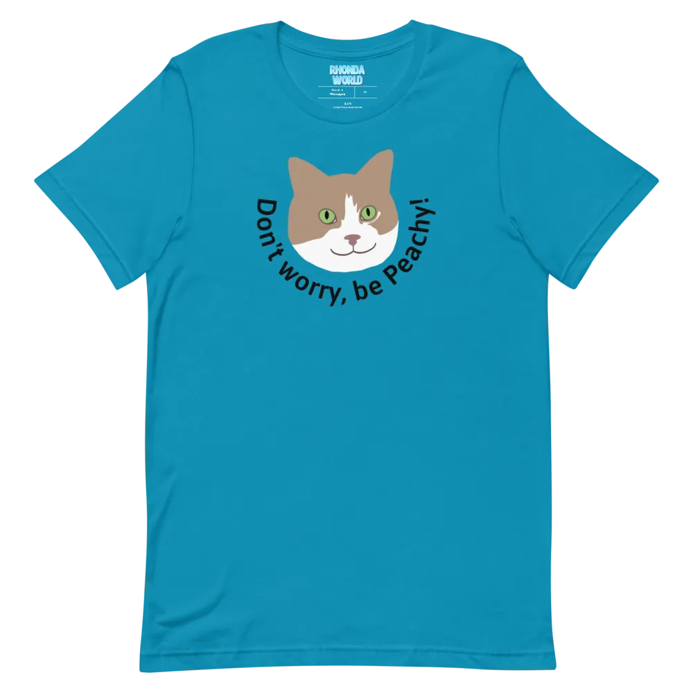 Mr. Peaches the Cat "Be Peachy" Tee (Adult S-4XL)