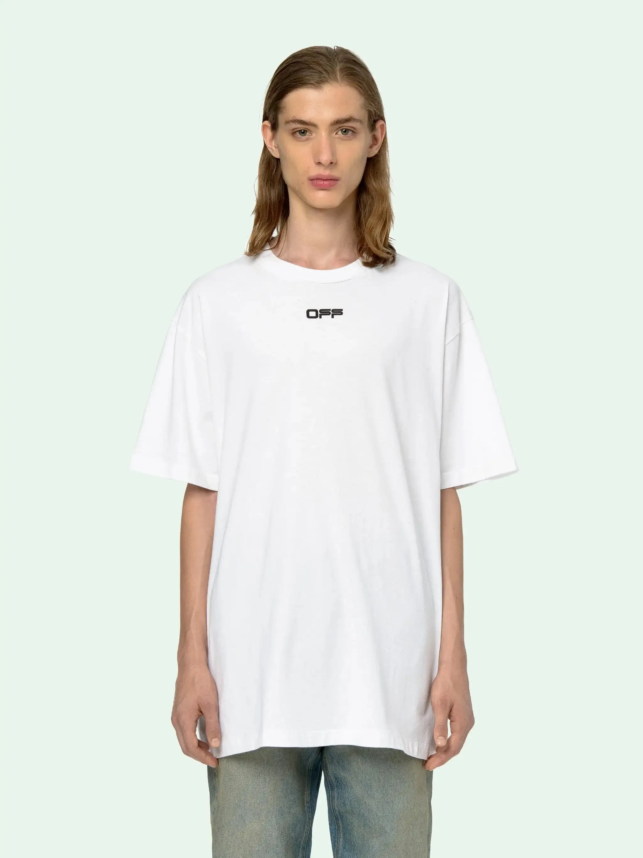 OFF-WHITE CARAVAGGIO ARROWS S/S OVER T-SHIRT WHITE